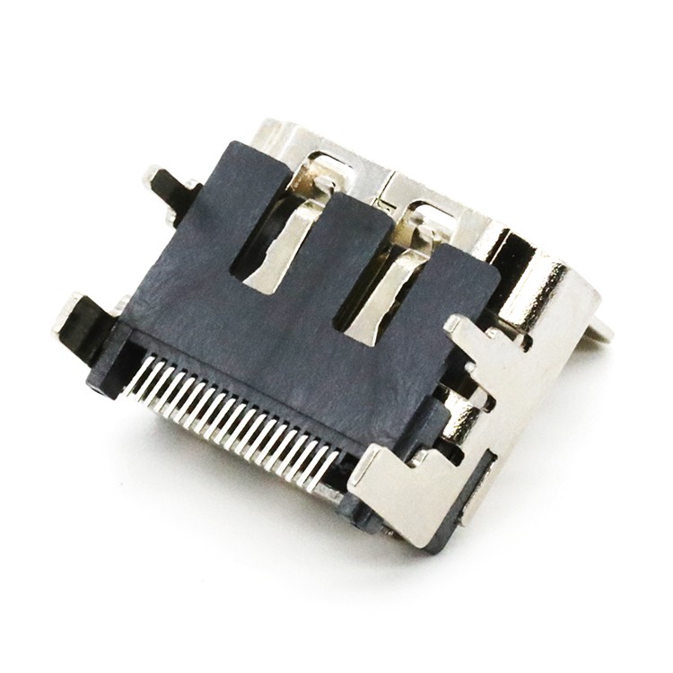 Vertical SMT 19P HDMI A Type Female Connector