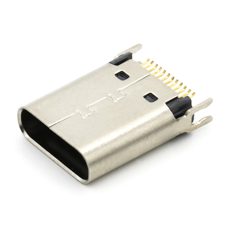 Straddle mount 24P USB Female connector